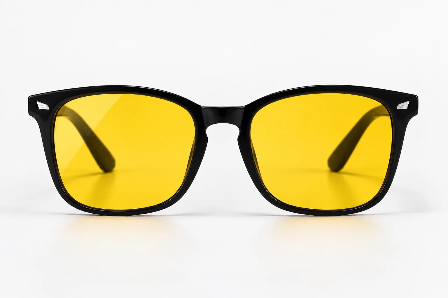 Lentes NOCTE Amarillo, vista frontal.